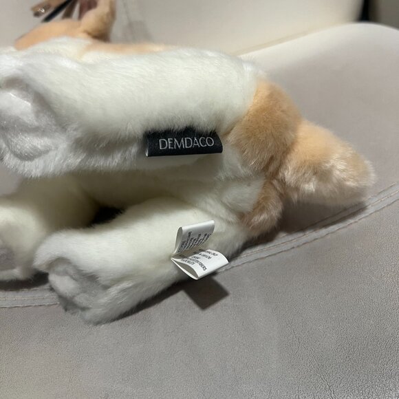 Nat and Jules French Bulldog Plush Stuffed Animal Puppy Toy Tan White Frenchie - Picture 7 of 7